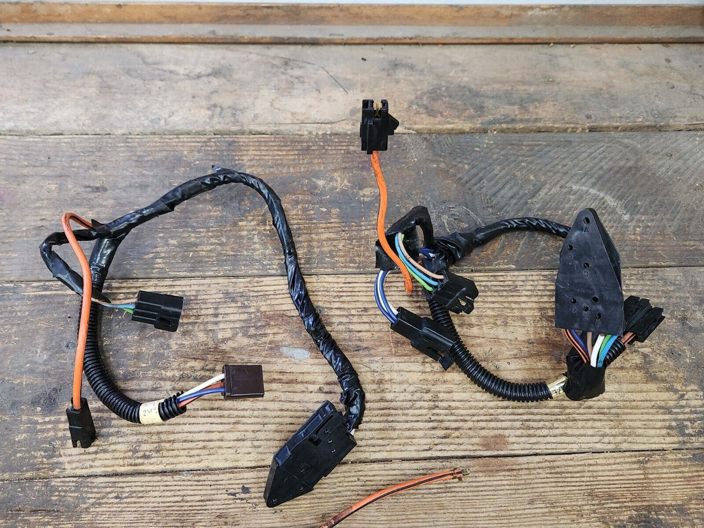 OEM 1966-1975 69 Cadillac 6-Way Power Bench Seat Switch Wiring Harness R&L Pair