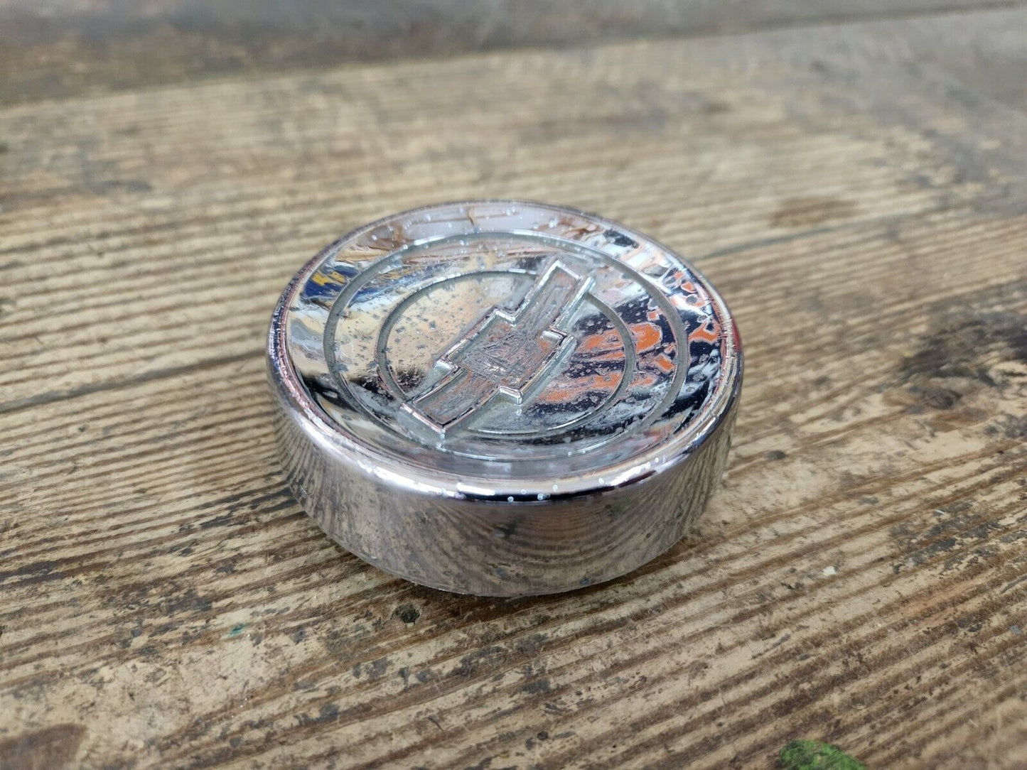 1960-1966 Chevy Pickup Truck Truck Steering Wheel Horn Button Cap Cover OEM