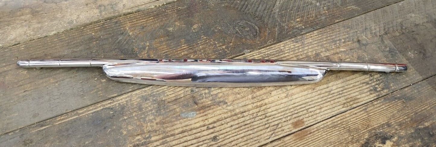 1947 CHRYSLER DESOTO DASH UPPER DESOTO DASH TRIM - MOUNTS OVER SPEAKER COVER