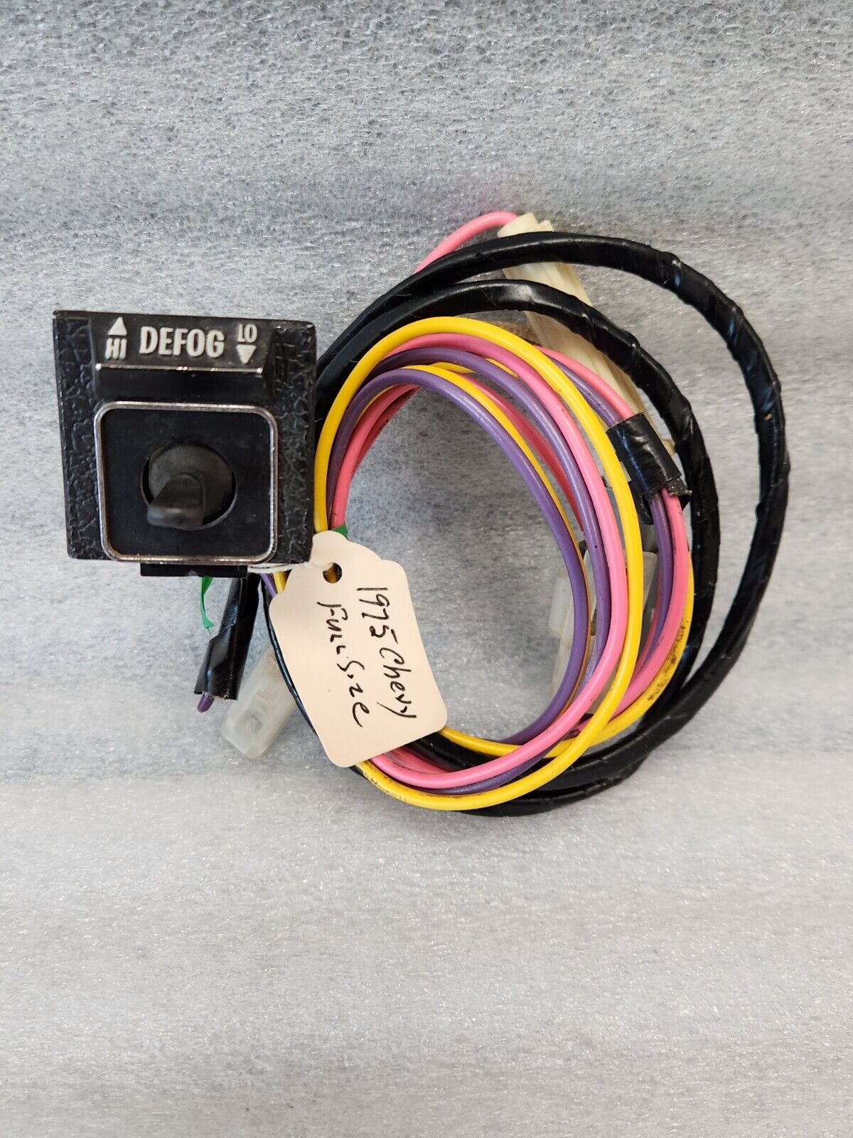 1971 1972 73 74 1975 CHEVELLE IMPALA CAPRICE REAR WINDOW DEFOGGER SWITCH GM OEM