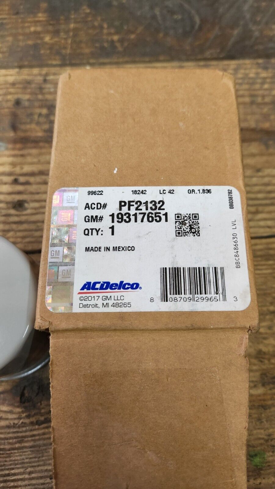NEW Chevrolet GM OEM 2015-2017 City Express Engine Oil Filter 19317651 FREE SHIP