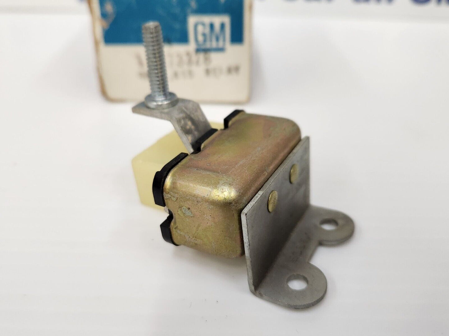 NOS 1972 1973 CHEVROLET CORVETTE NOVA CHEVELLE CAMARO HORN RELAY WARNING BUZZER