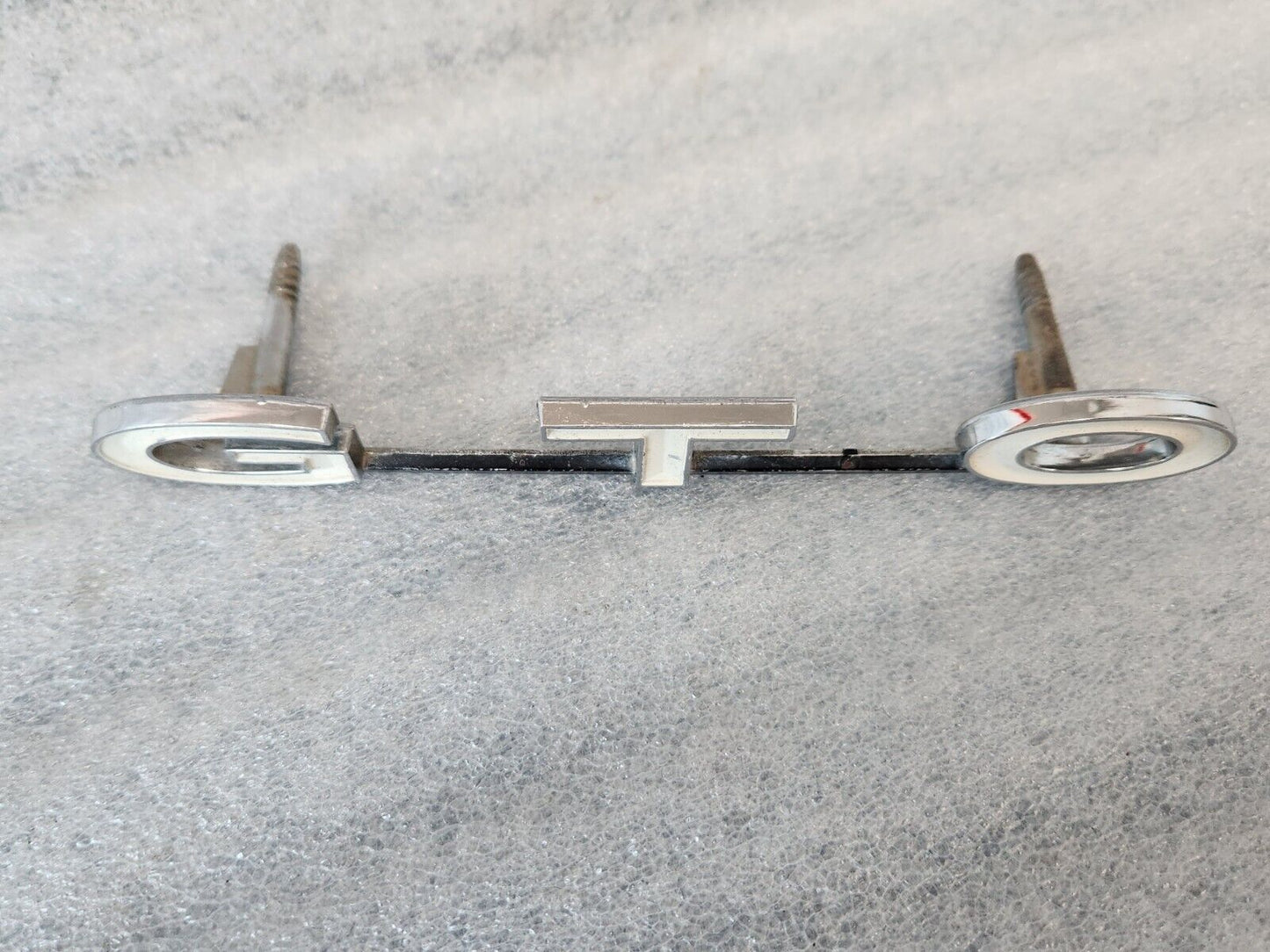 1973 Pontiac GTO Front Grille Emblem USA Made Grill Badge Original 489190