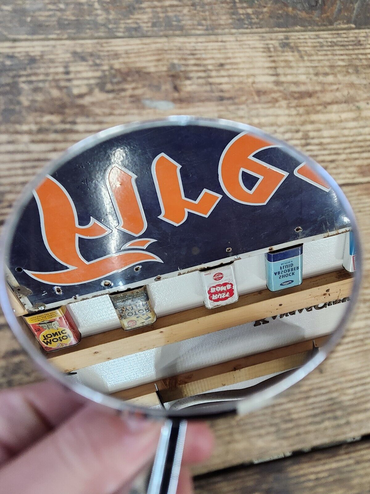 1965 66 67 68 69 PLYMOUTH DODGE NON REMOTE MIRROR 2802699 BARRACUDA GTX CORONET