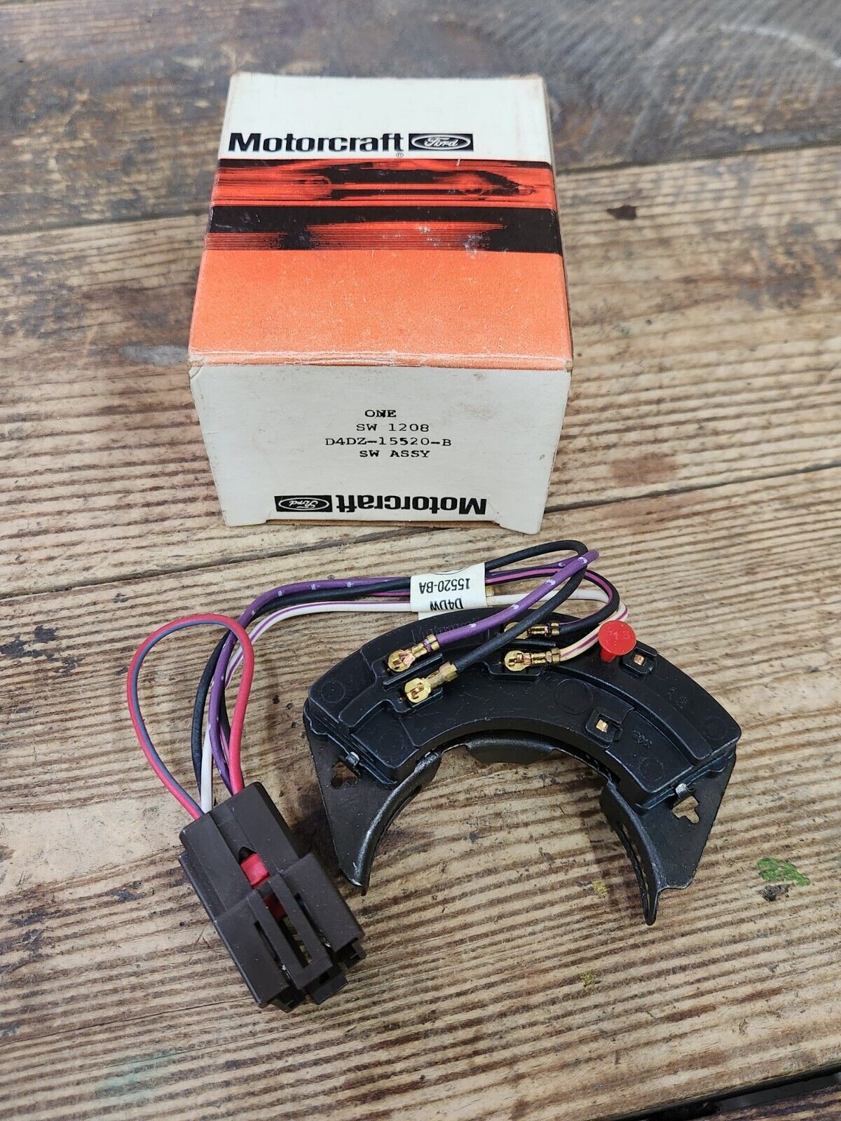 NOS OEM 1974 1975 Ford Maverick Backup Lamp Switch D4DZ-15520-B NEW  SW 1208