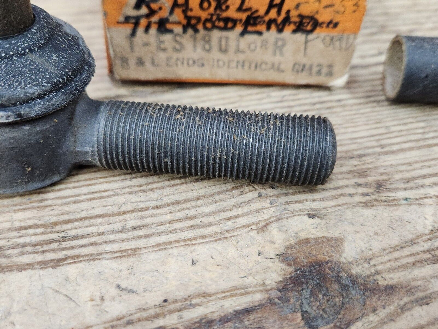 1952 1953 Ford Passenger Car RH or LH Tie Rod End NORS NEW USA MADE ES180