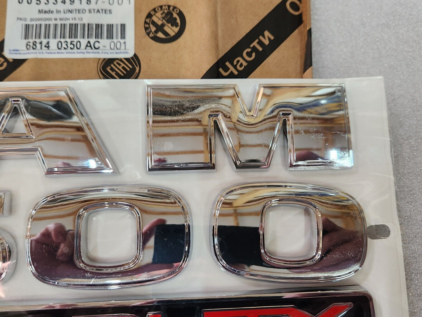 98-16 Dodge Ram 3500 HEAVY DUTY Emblem Nameplate NEW MOPAR GENUINE OEM
