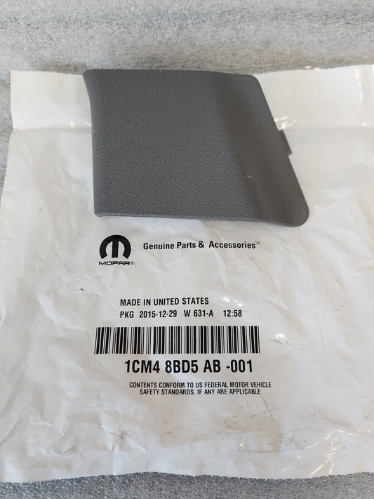 NEW OEM MOPAR 2006-08 Dodge Ram 1500 SLATE GRAY PASSENGER Seat Belt Anchor Trim