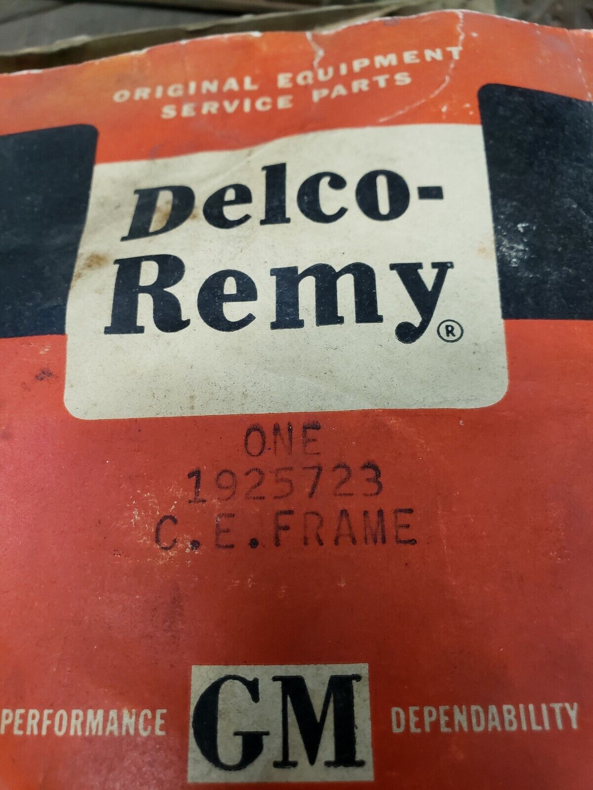 NOS OE GM 1925723 DELCO GENERATOR FRAME 1953 BUICK SPECIAL SERIES 40 CONVERTIBLE