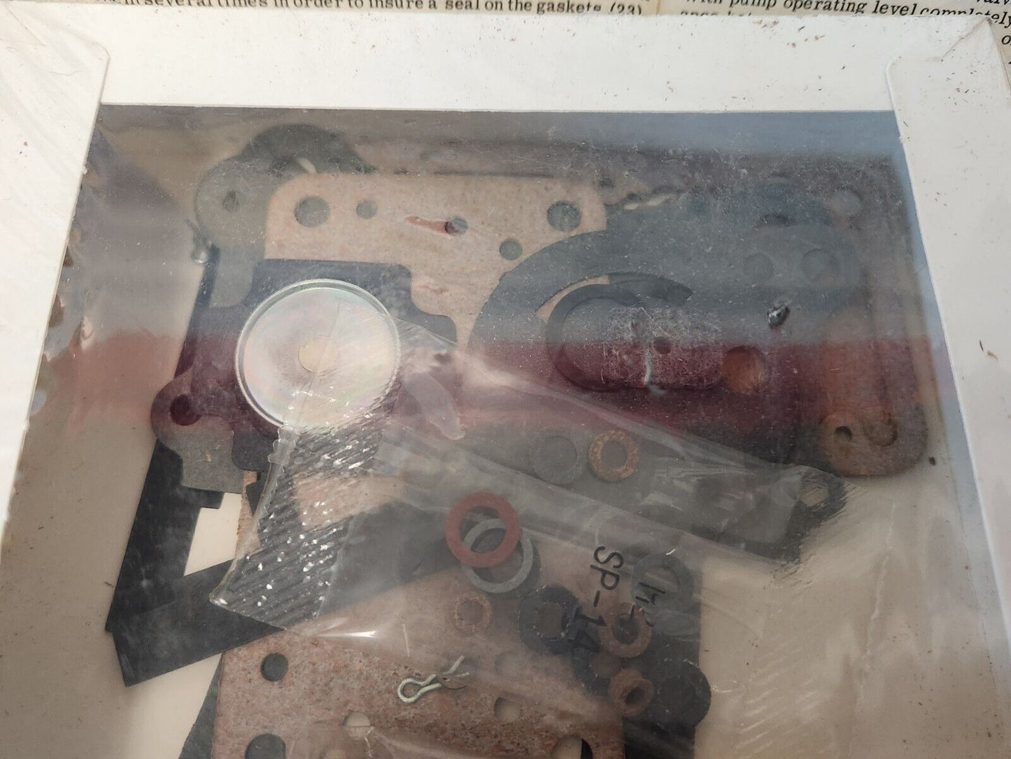 1957-1959 FORD HOLLEY 2300 2 BARREL 2BBL CARBURETOR REBUILD KIT MADE IN USA