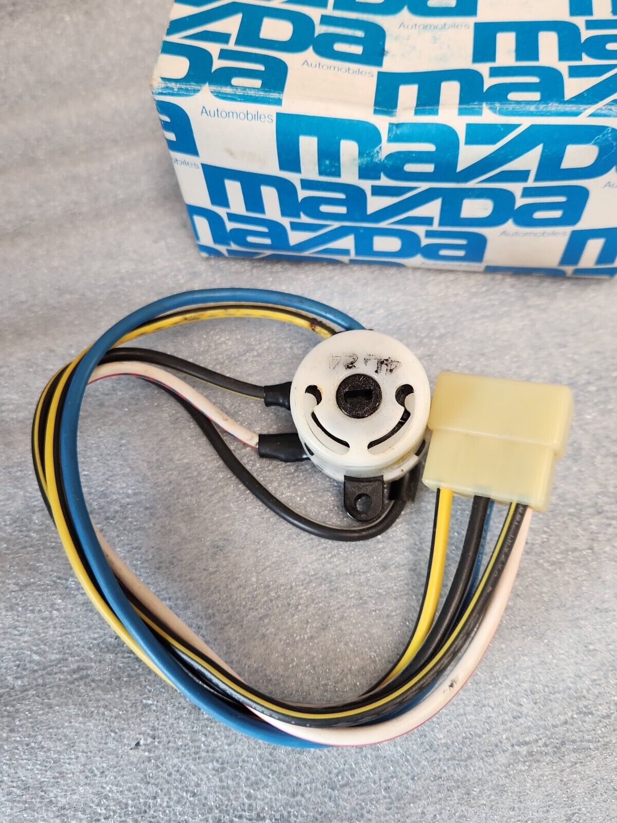 NOS OEM Mazda Ignition Starter Cable Switch 2011191 Genuine 201-1191 NEW