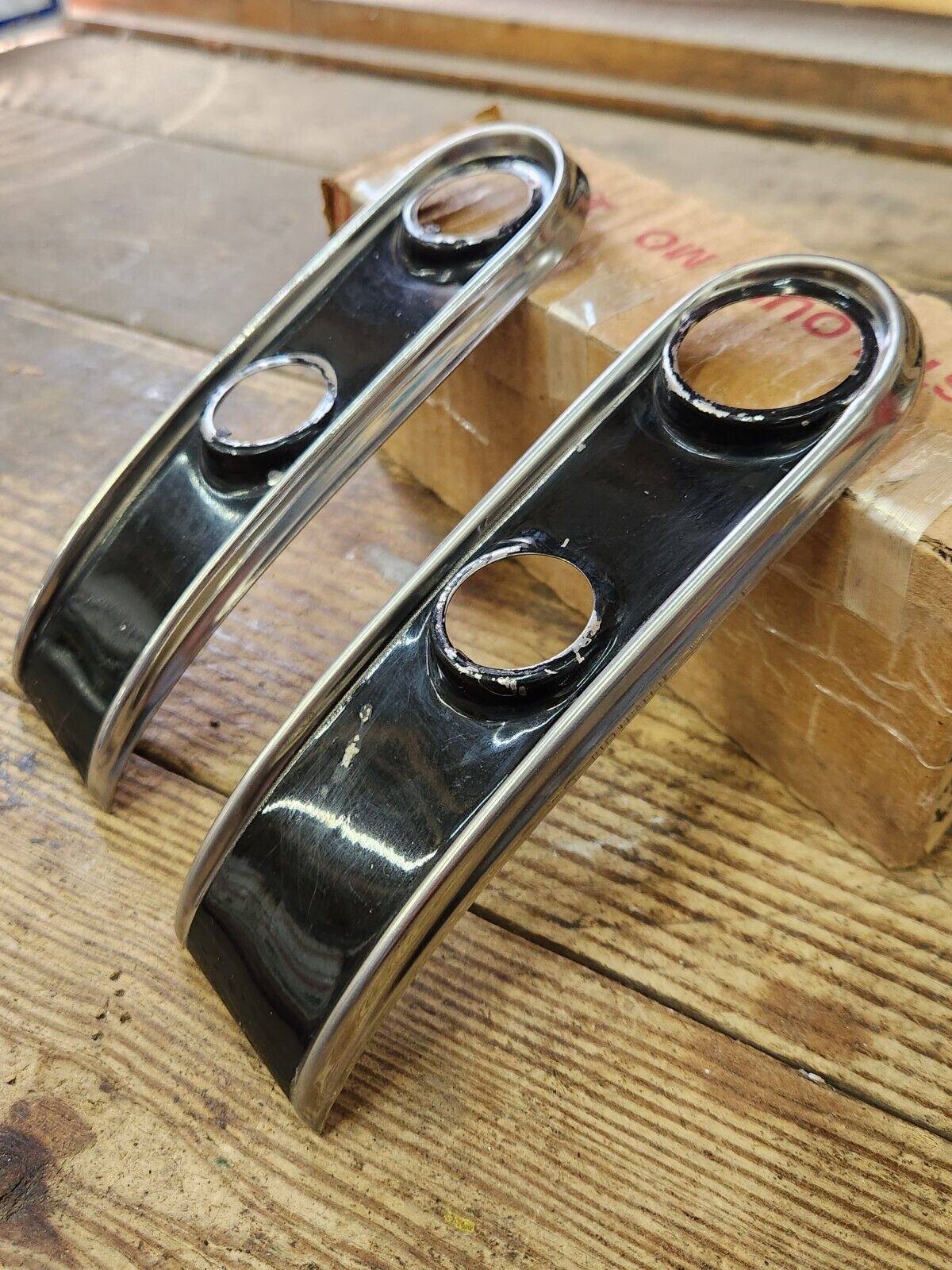 1953 Ford Crestline Customline Interior Dash Controls Bezel Finish Panel Plates