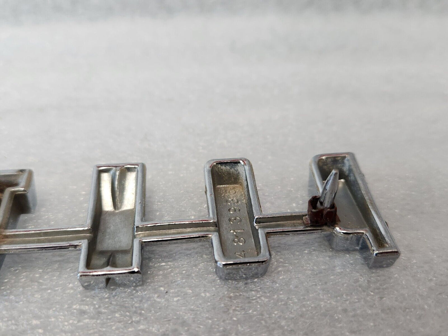 1961 61 OEM GM Pontiac Tempest Wagon Rear Door Gate Emblem 4813935