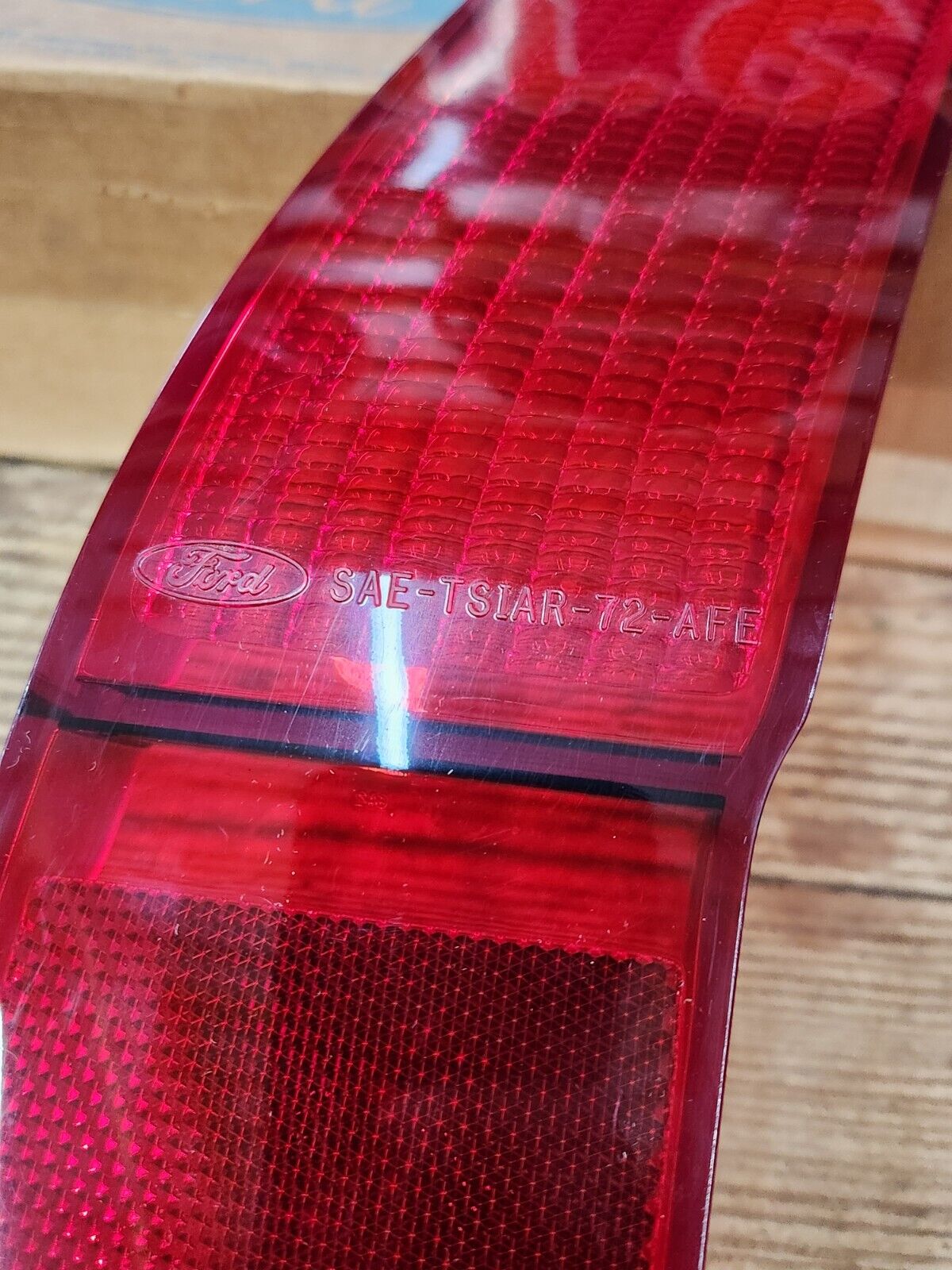 NOS OEM Ford 1972 - 1976 Ranchero Torino Wagon Left Tail Light Lens D2OZ-13450-D