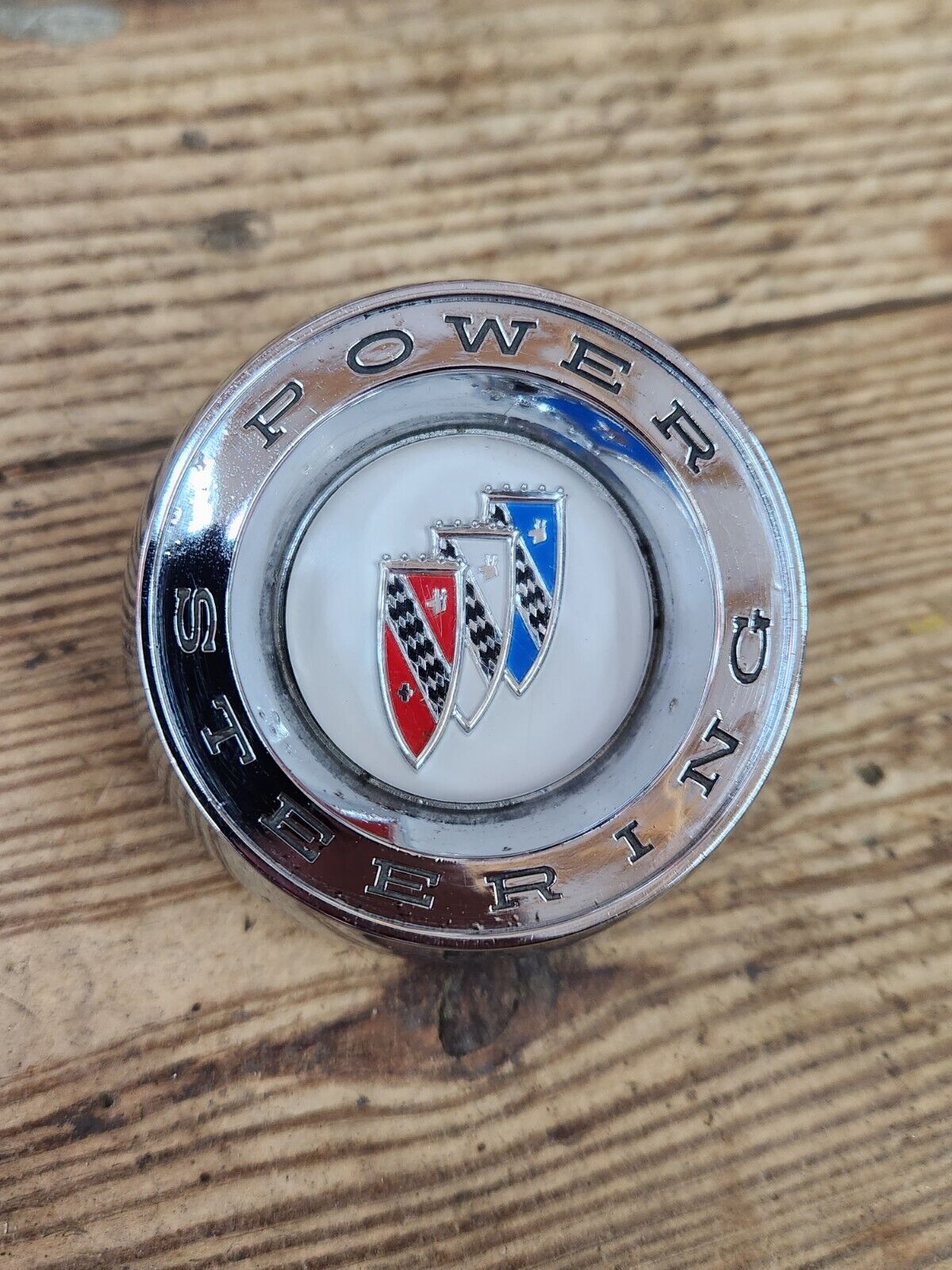 1961 Buick LeSabre Electra Power Steering Wheel Horn Button 1164729 OEM 1960