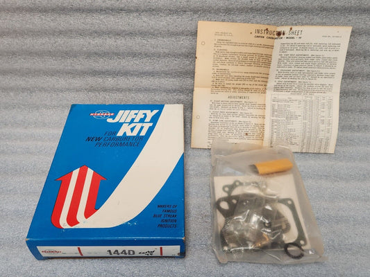 NEW 50-67 JEEP  50-53 IHC TRUCK CARTER YF  1BBL CARBURETOR REBUILD KIT USA MADE
