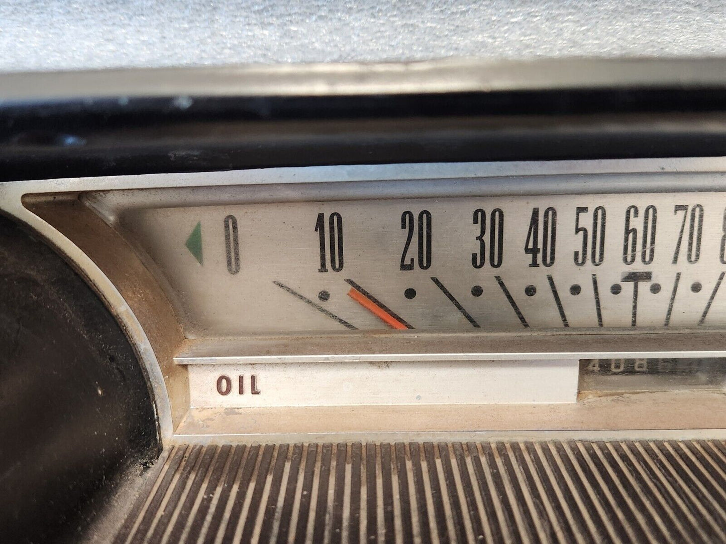 1963 1964 Ford Galaxie 500 speedometer and instrument cluster Dash Gauges Black