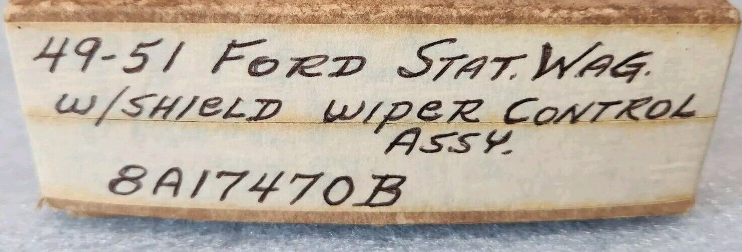 NOS wiper motor control Assy 1949-1951 Ford station wagon woody 8A-17470-B