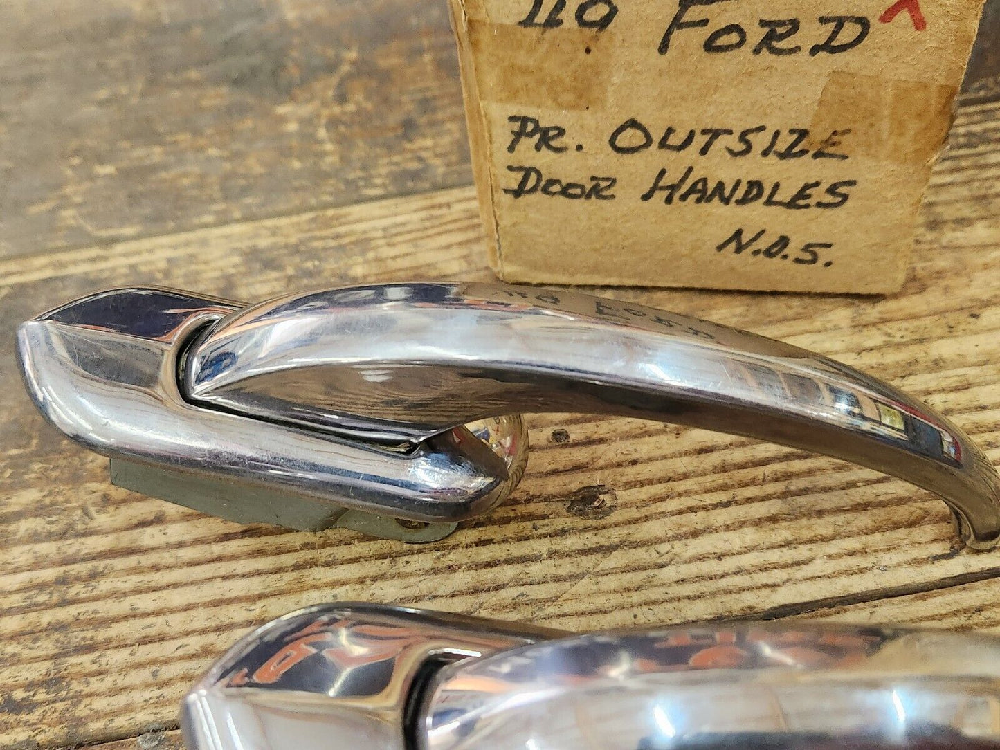 NOS OEM 1949 Ford Passenger Car Outside Door Handles  8a-7022400 PAIR