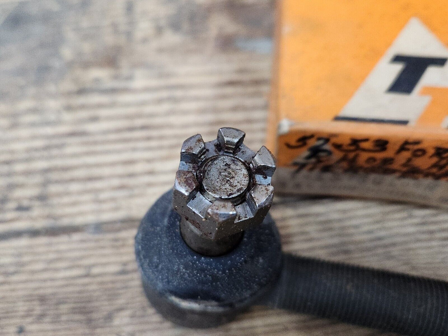 1952 1953 Ford Passenger Car RH or LH Tie Rod End NORS NEW USA MADE ES180