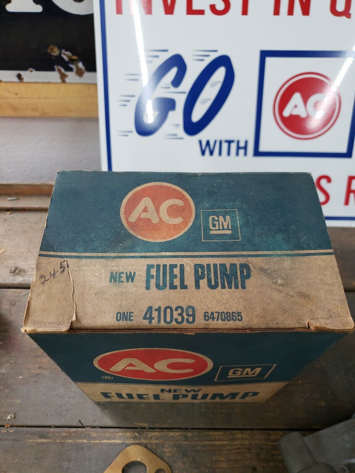 NOS NEW  AC Delco 41039 Chrysler Dodge Plymouth Fuel Pump 1971-1987