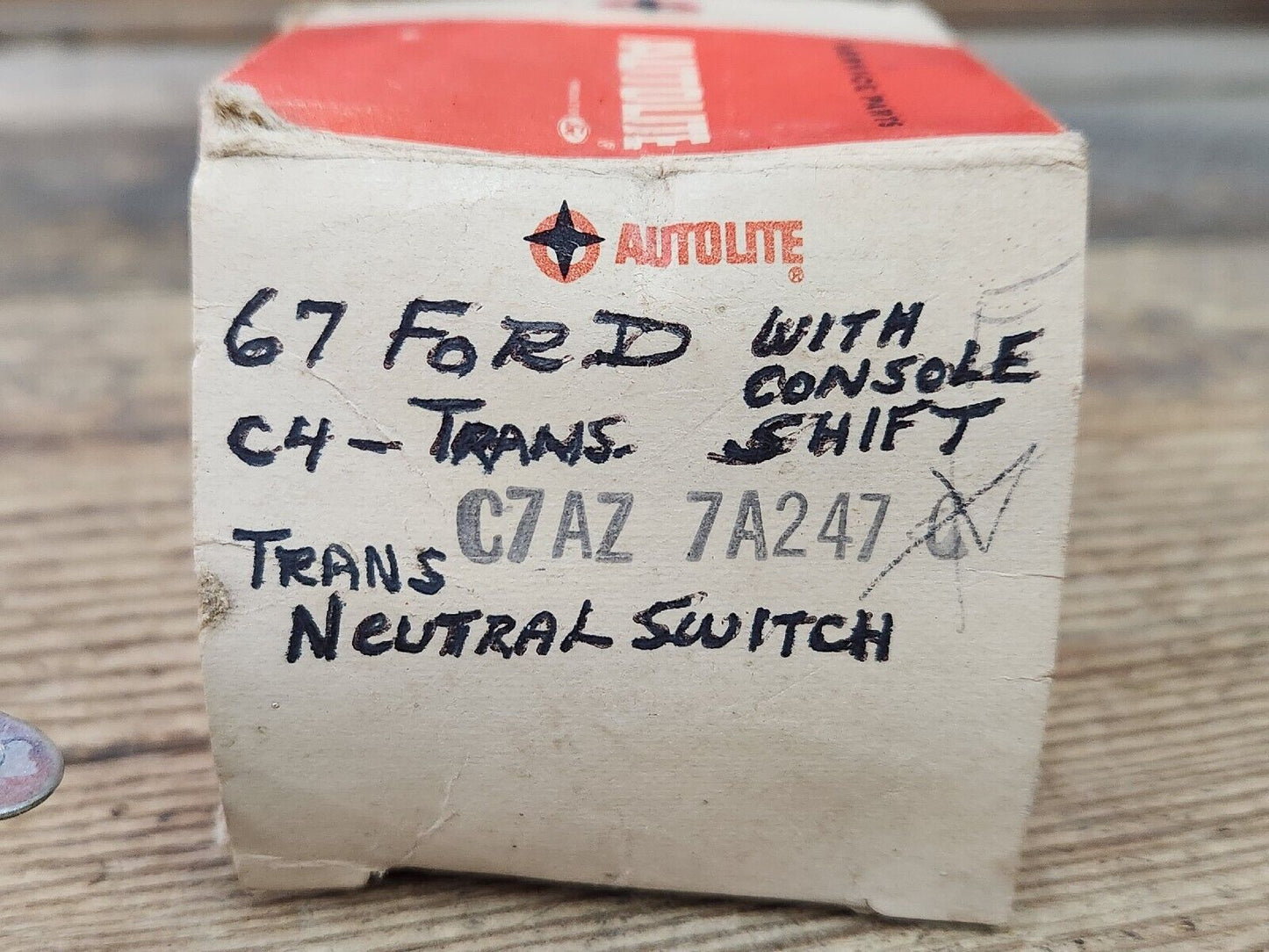 NOS OEM 1967 Ford Fairlane Galaxie Cyclone Comet Console Neutral Safety Switch