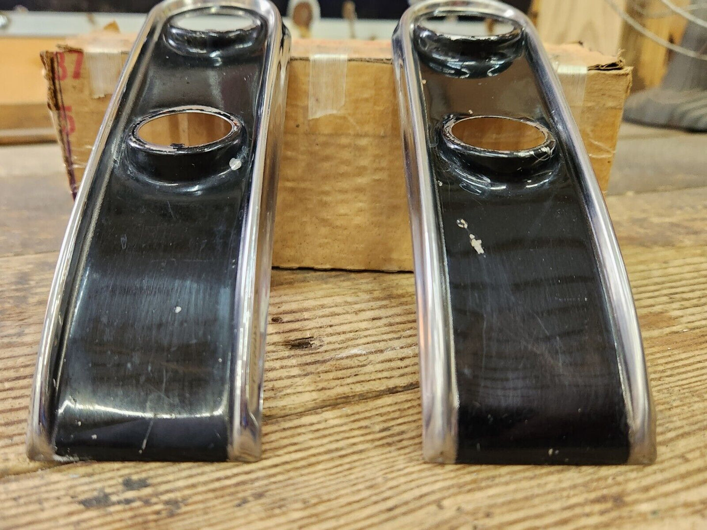 1953 Ford Crestline Customline Interior Dash Controls Bezel Finish Panel Plates