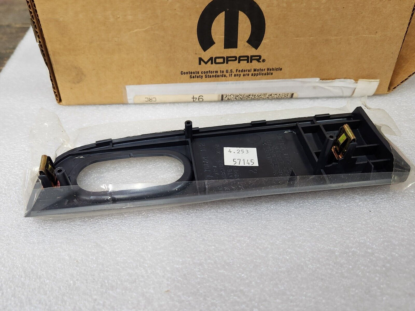 NEW OEM MOPAR 2001-2006 Chrysler Sebring Power Mirror Switch Woodgrain Bezel