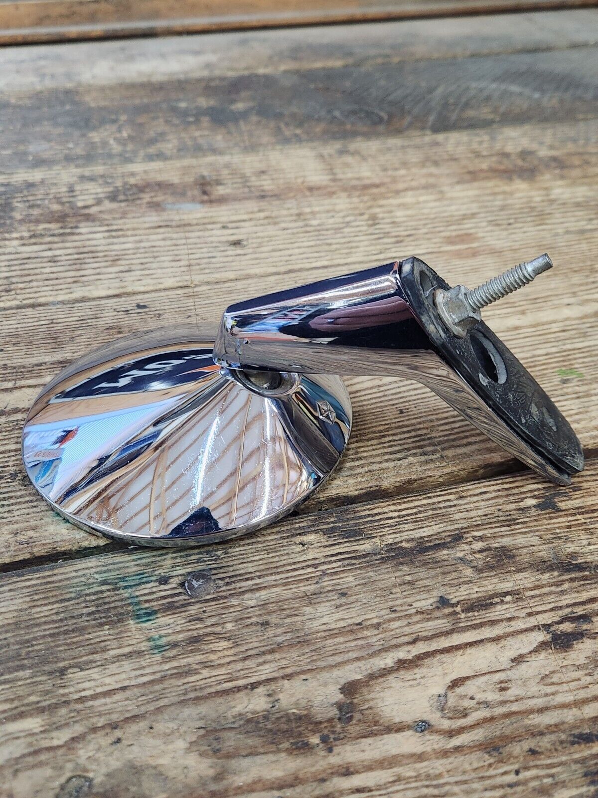 1965 66 67 68 69 PLYMOUTH DODGE NON REMOTE MIRROR 2802699 BARRACUDA GTX CORONET