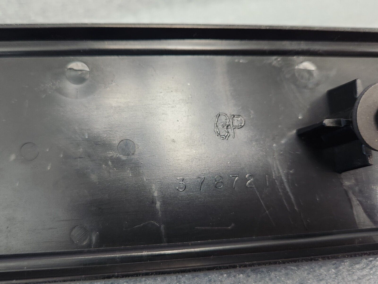 1977 1978 1979 80 1981 Chevrolet Camaro Dash Radio Delete Plate Trim cover Gray