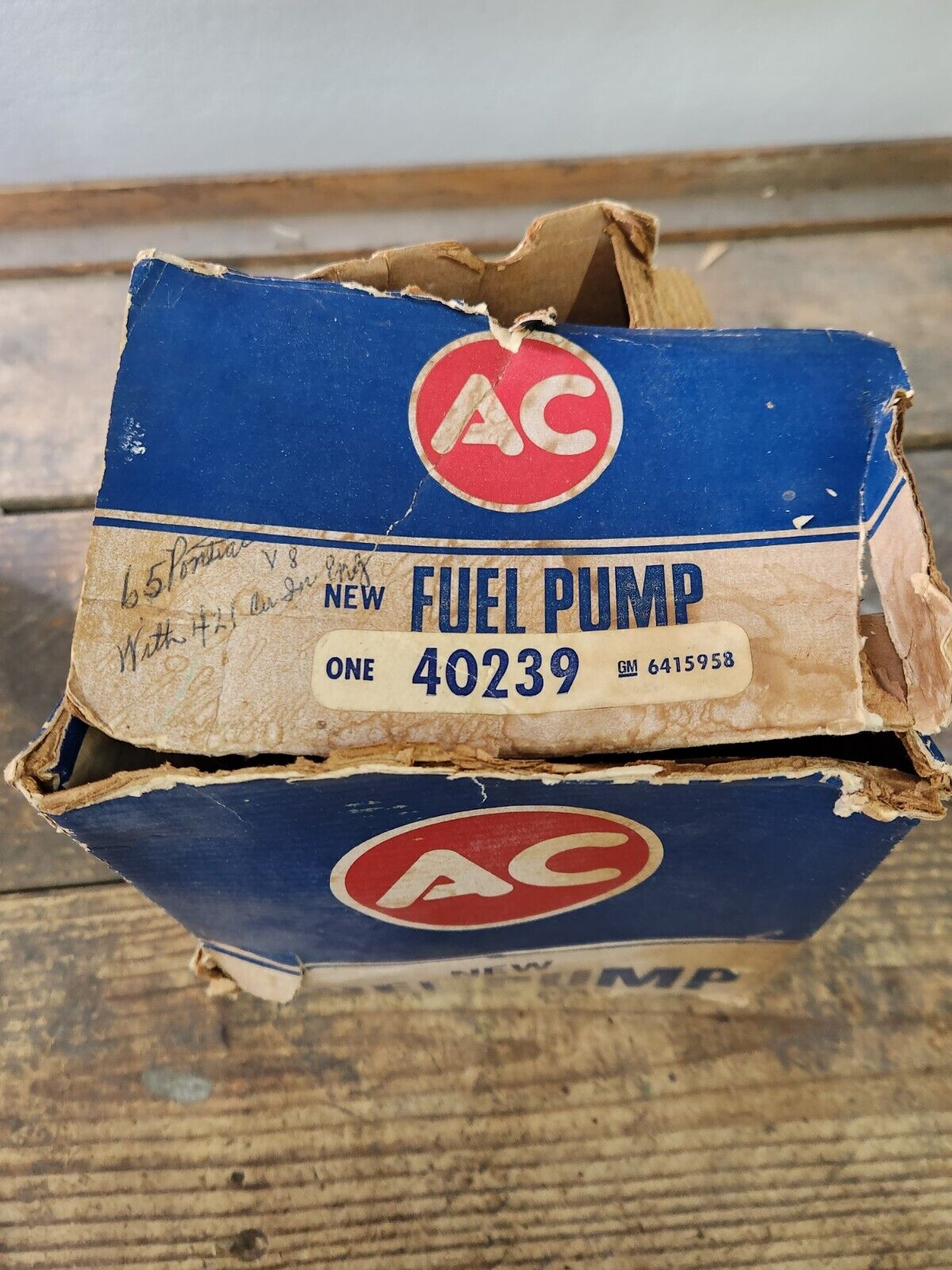 NOS OEM NEW AC Fuel Pump 1965 Pontiac Catalina 2+2 421 GTO Tempest 40239