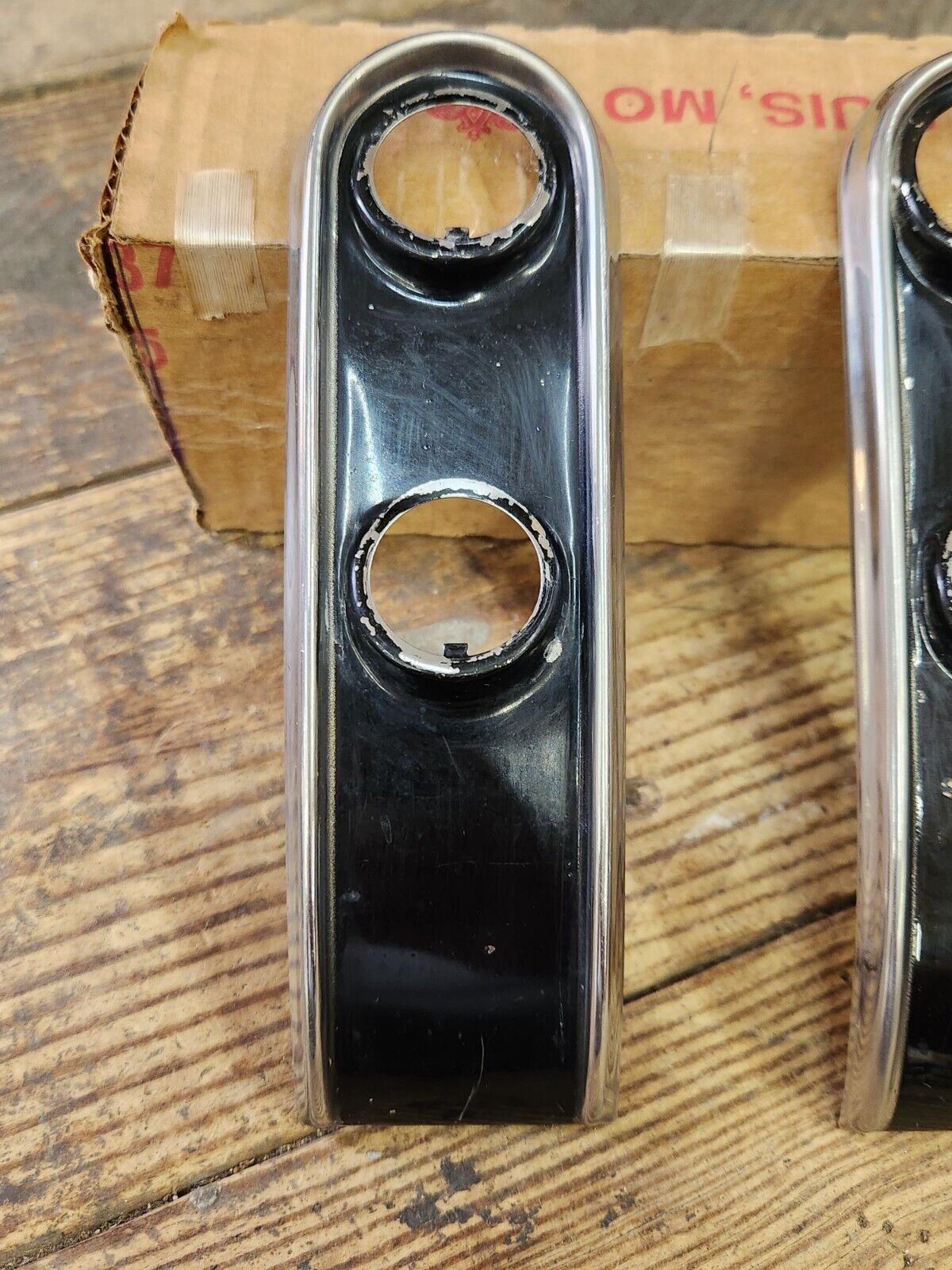 1953 Ford Crestline Customline Interior Dash Controls Bezel Finish Panel Plates