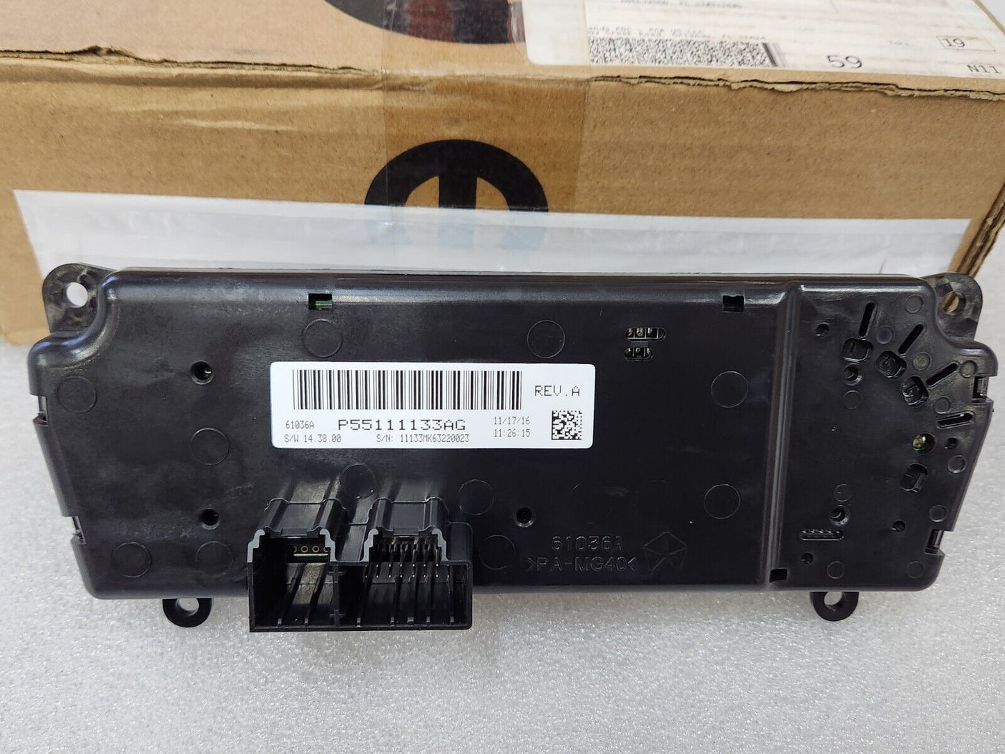 NEW OEM 10-17 JEEP COMPASS PATRIOT A/C HEATER CLIMATE TEMP CONTROL 55111133AG