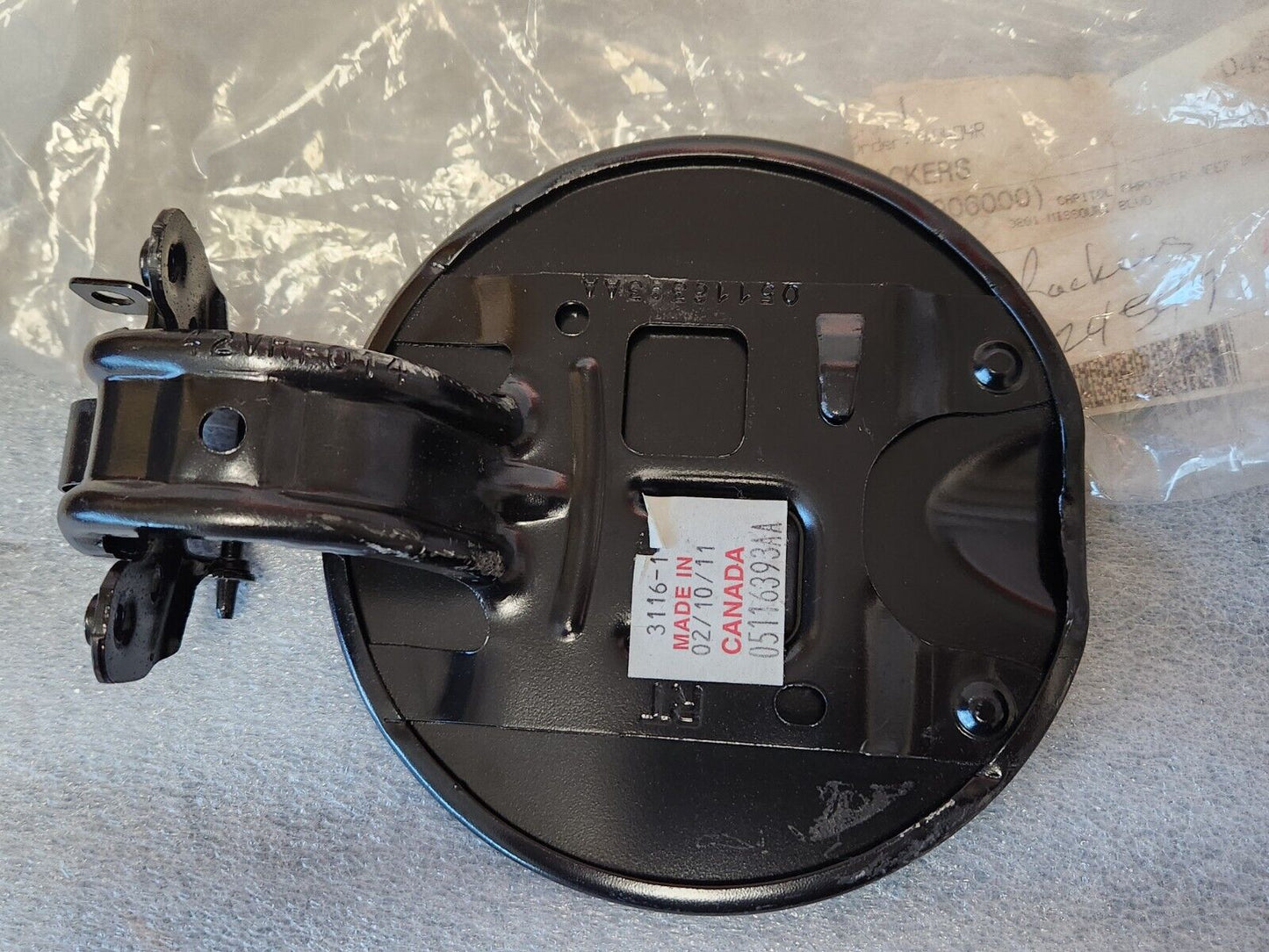 NEW OEM 2008-2020 Dodge Grand Caravan Fuel Filler Door Gas Lid Cover 05116393AA