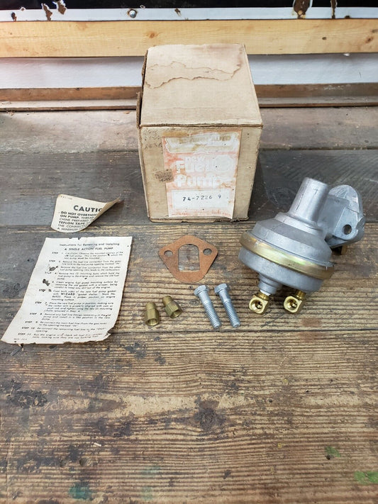 NOS Western Auto 40254 Fuel Pump 1965-66 Studebaker 283 64-66 Chevelle 283 2BBL