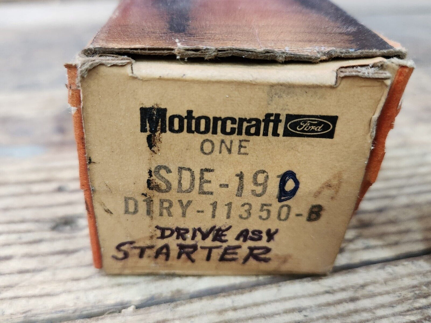 NOS 1970 Ford Mercury Capri STARTER MOTOR DRIVE D1RY-11350-B