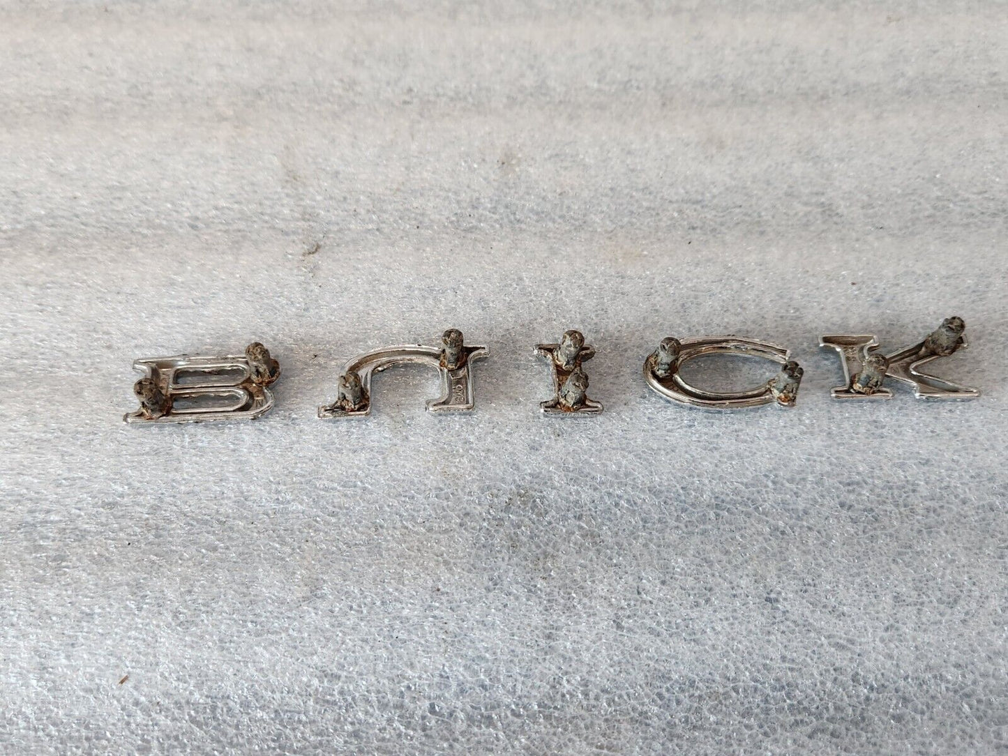 1971 Buick LeSabre Custom Special Hardtop OEM Trunk Deck Lid Letter Emblems
