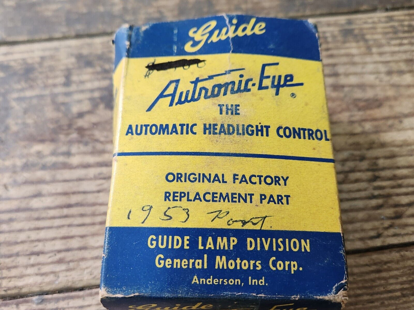 NOS 1953 1954 Chevy Pontiac Cadillac Autronic Eye Headlight Dimmer Relay 5945188