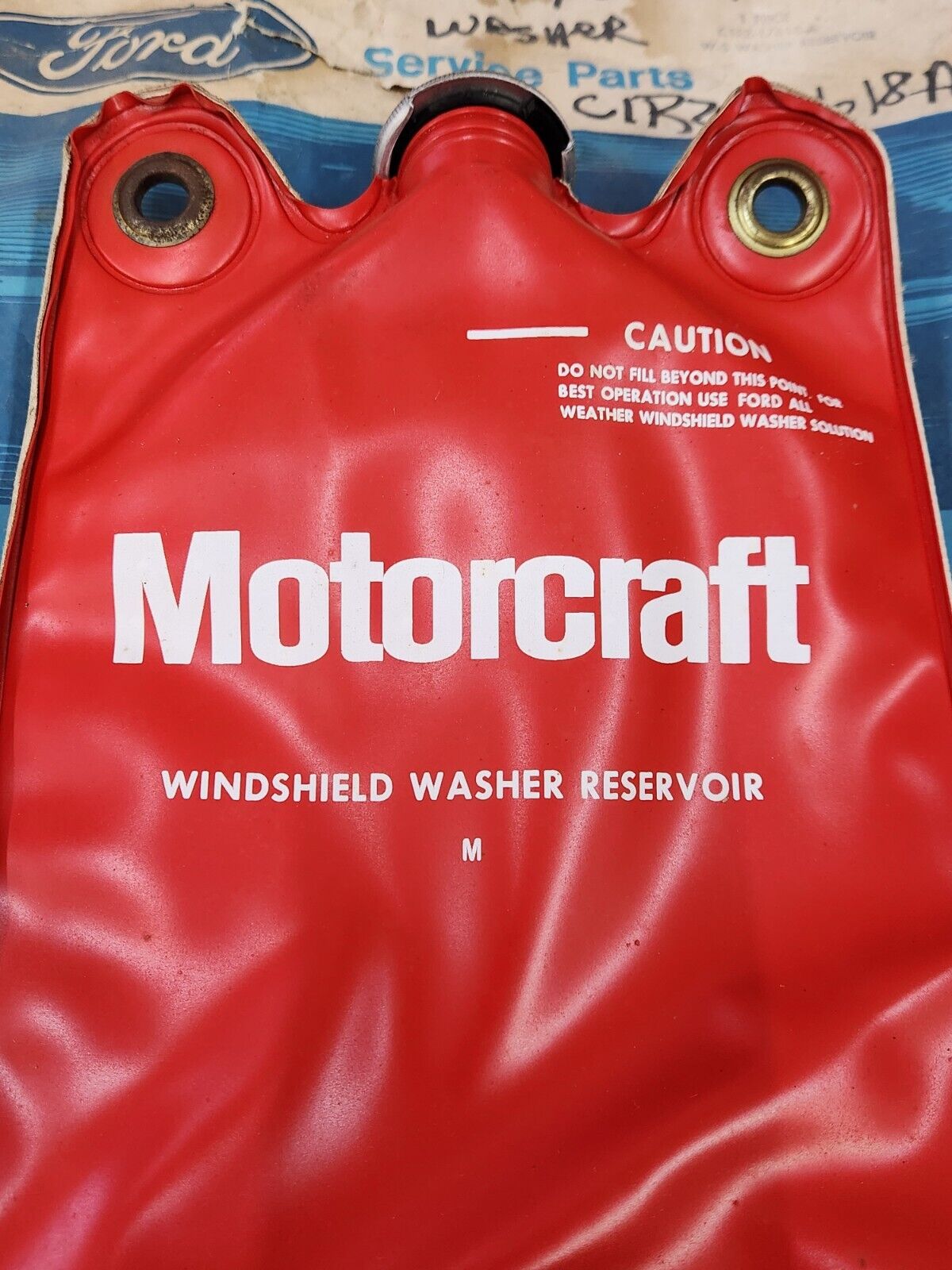 NOS 1960-64 FORD GALAXIE FAIRLANE FALCON EDSEL MOTORCRAFT WINDSHIELD WASHER BAG