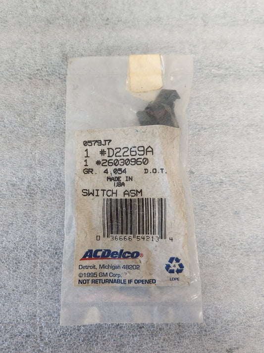 NOS GM Steering Column Neutral Safety Switch 1994-01 Buick Chevy Olds 26030960