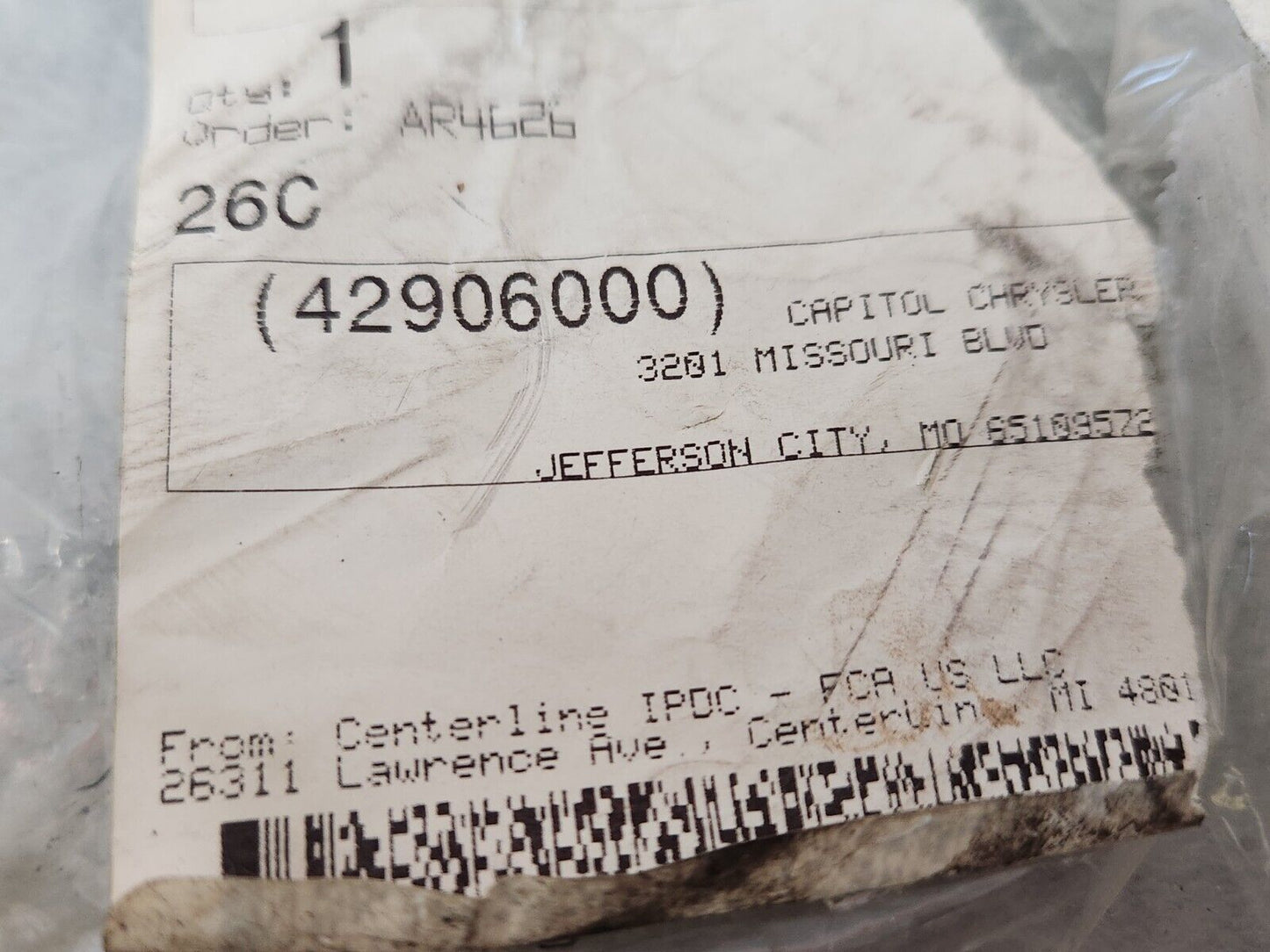 15-22 RAM PROMASTER CITY ENGINE SUPPORT MOUNT BRACKET OEM NEW MOPAR 68320796AA