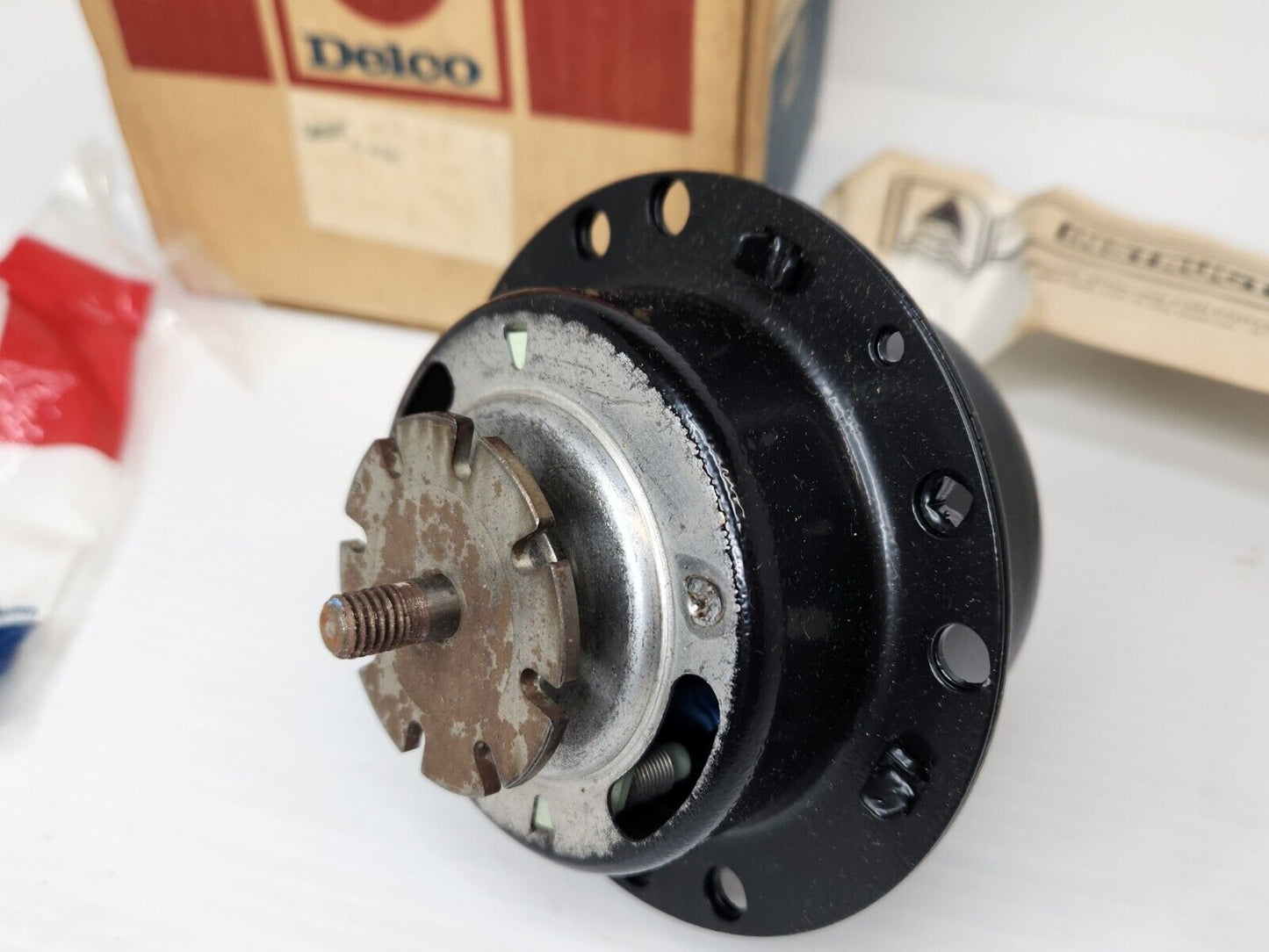 NOS OEM GM DELCO 1978-1982 Chevrolet Corvette Auxiliary Fan Motor 22035623