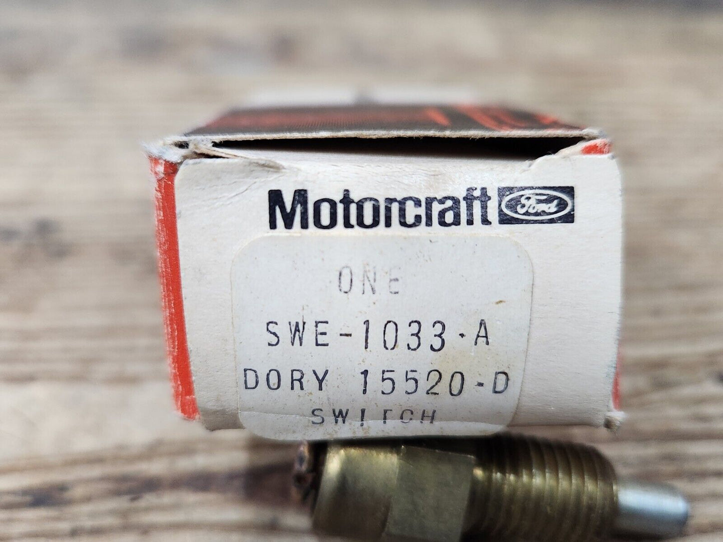 NOS OEM Motorcraft 1971-1976 Mercury Capri Back Up Light Switch D0RY-15520-D