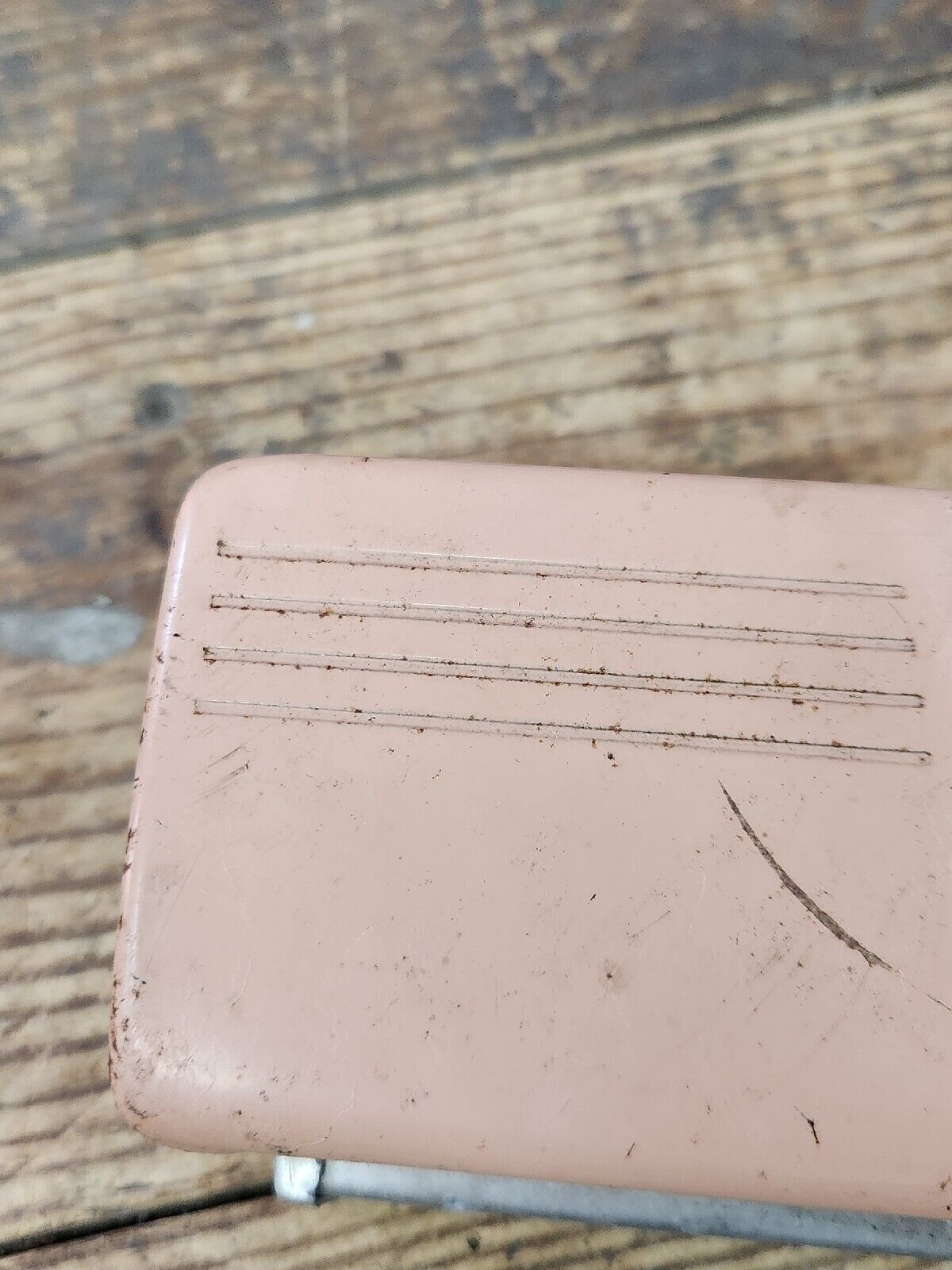 1955 1956 Ford Customline 4 door interior front seat back rest ash tray insert