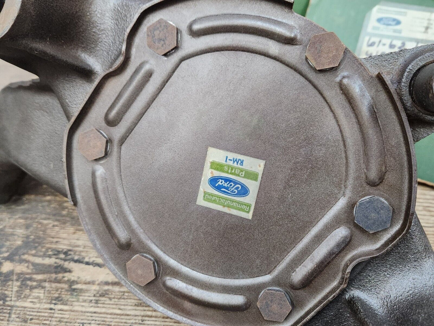 1961-62 Lincoln Continental 430 7.0 Rebuilt water pump C1VE-8505-A 5-1/2" pulley