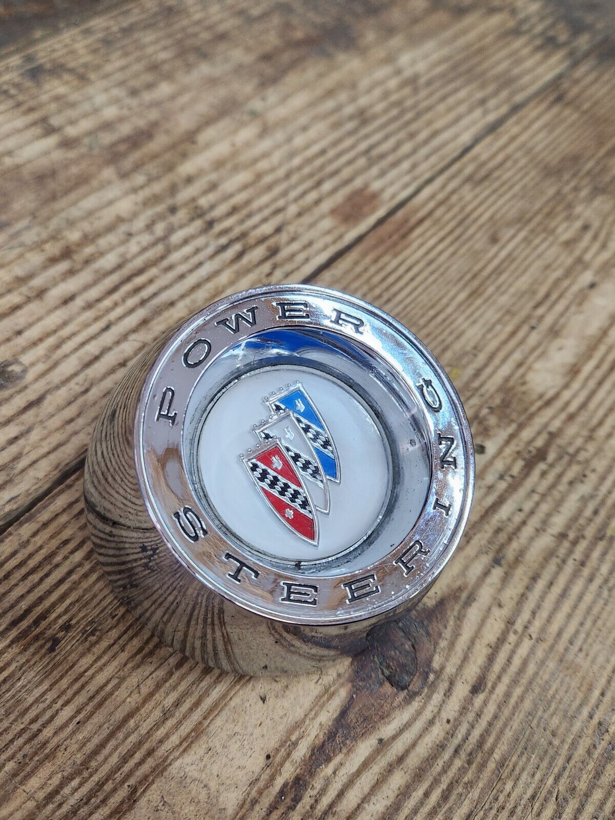 1961 Buick LeSabre Electra Power Steering Wheel Horn Button 1164729 OEM 1960