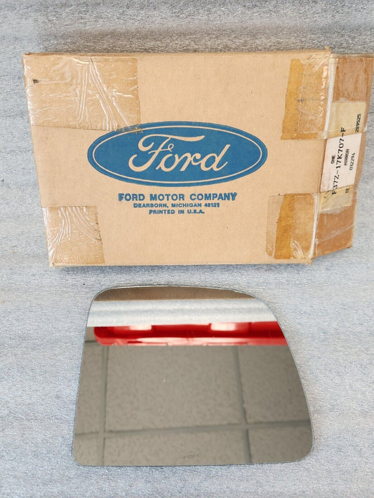 NOS OEM FORD 1993 1994 RANGER F37Z-17K707-F LH OUTSIDE REAR VIEW MIRROR GLASS