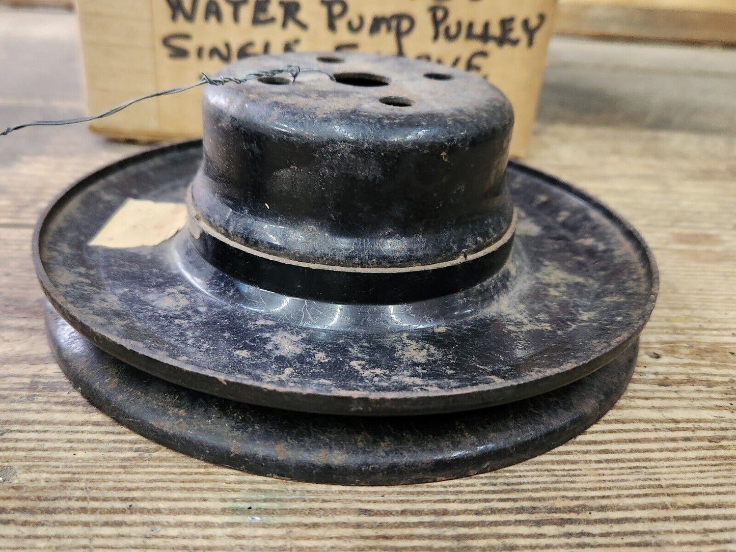 NOS OEM 1956 Ford Mercury water pump pulley 272ci 292ci 312ci Y block FoMoCo