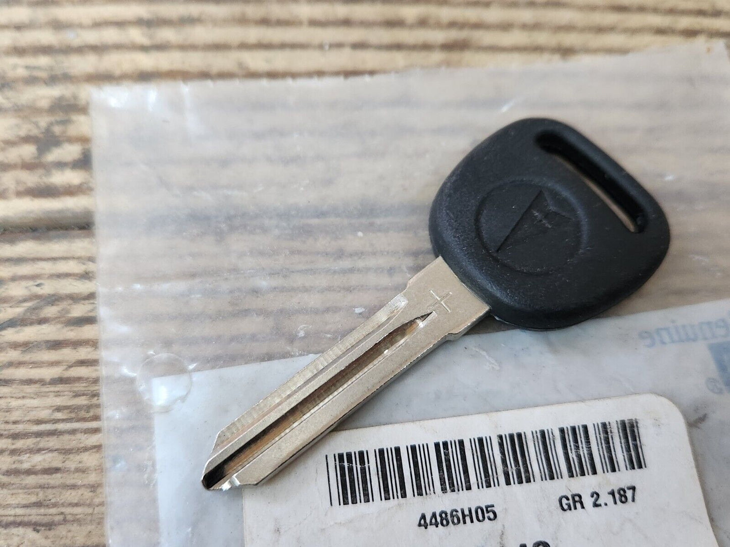 GM OEM NOS 19177418 Door Lock Ignition Key Uncoded 2005-2010 Pontiac G6
