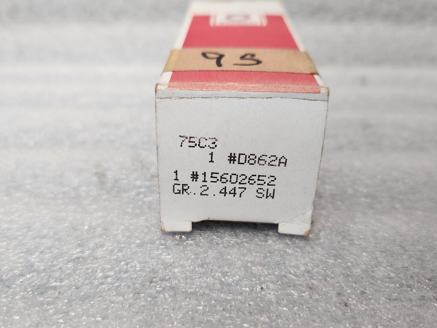 NOS OEM DELCO 1990 1991 SUBURBAN JIMMY BLAZER S-10 BRAKE LIGHT SWITCH 15602652